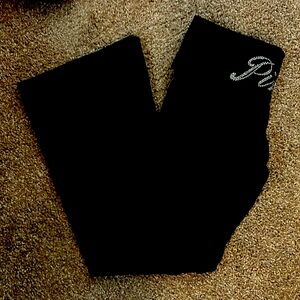 Victoria secret pink fold over boot cut style legging brand new